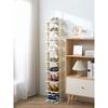 Compact Shoe Rack - Ideal for Tight Spaces and Narrow Entrances - Ideal for Multi-story Shoe Cabinets In Homes, Offices or Dormitories