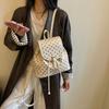 Schoolbag Premium Sense Backpack Women's Travel Light Commuter Backpack 1011 New Summer Polka Dot Fashion College Student School Bag