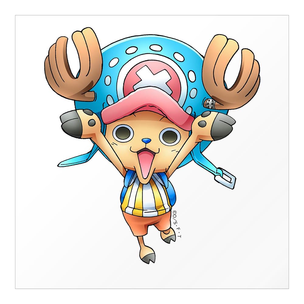 Official ONE PIECE Chopper Wall Mini Made In X Sticker, Sticker, Japan, 11.5cm 11.5cm (op-sc13 Banzai)