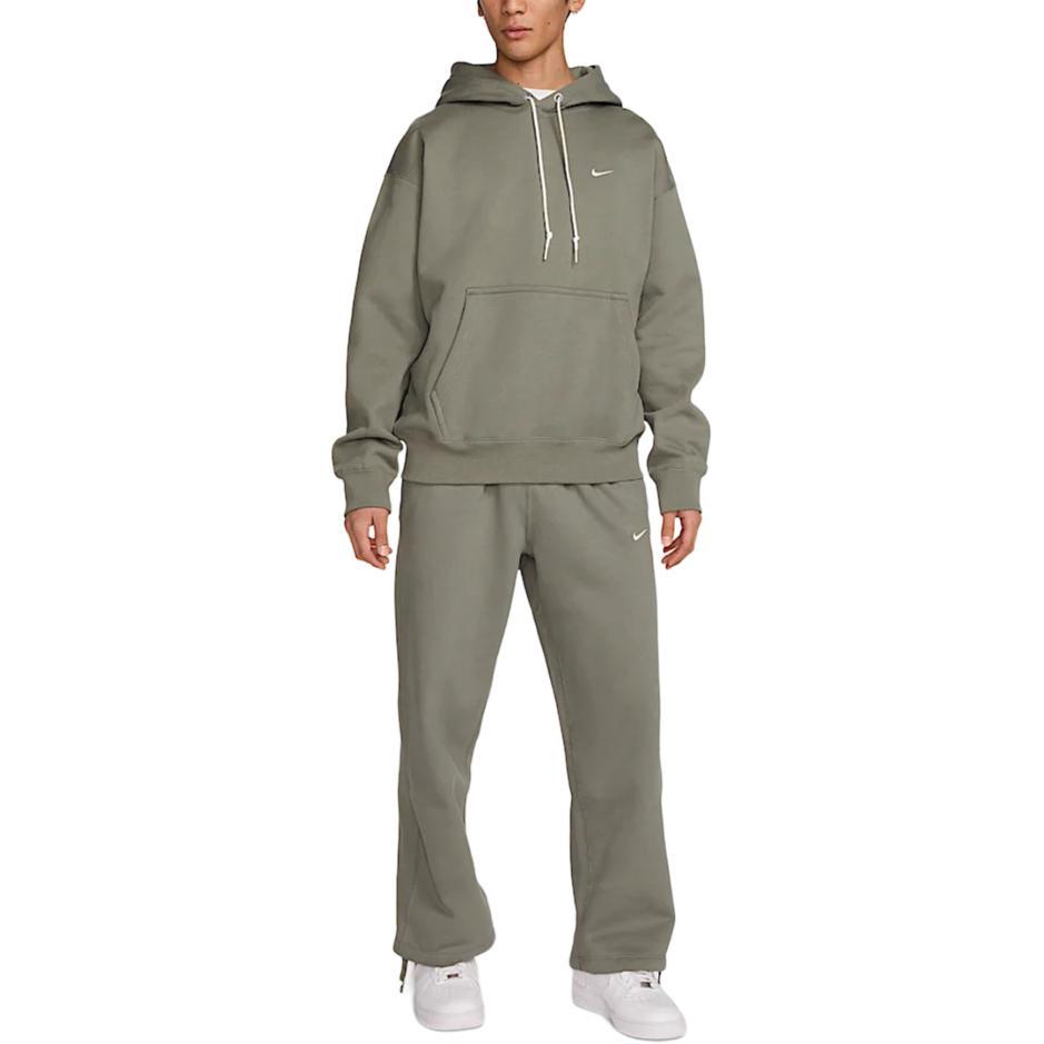 Nike Logo Loose Fit Lace-Up Casual Pants Men bottoms Light-Army-Green FN3343-320