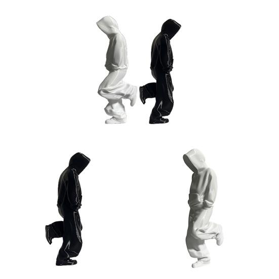 Desktop Figuur 3D Geprint Trainingspak Beeldje Verzamelsieraad Tafelblad Decoraties voor Boekenkast Kantoor Thuis Decoratie