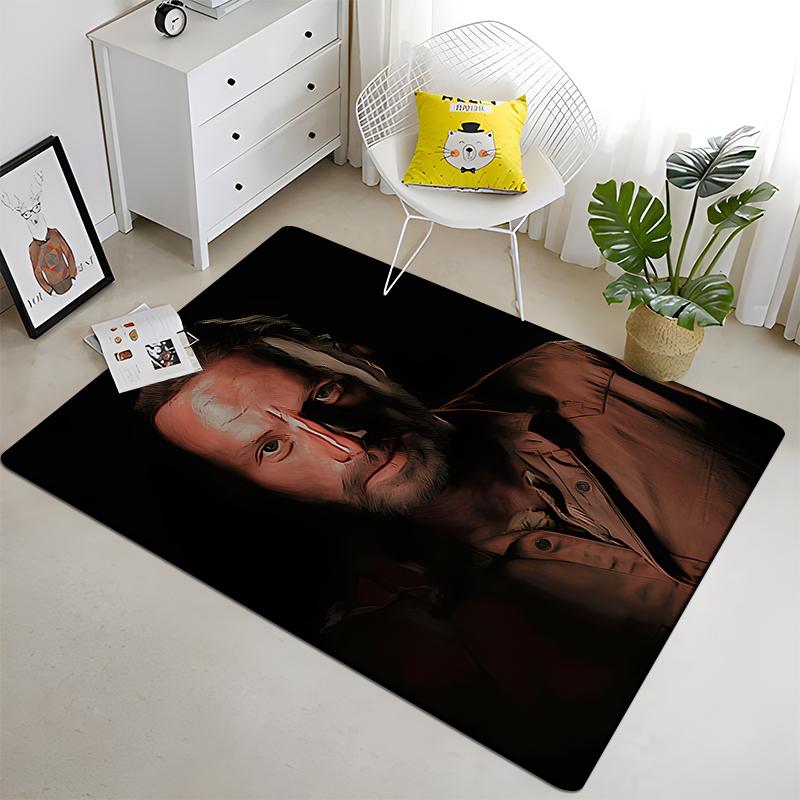 The Walking Dead Fans Collect Carpets Sofa Table Rug Anti Slip Floor Mat Halloween Decoration Floor MatLiving Room Home Decor