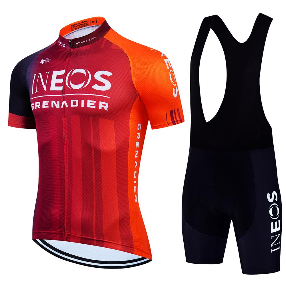 Summer Man Cycling Clothes for Men Bicycle Jersey Sets Mountain Bikes Sports Clothing Men s Cycling Suit Bike Accessories Asian sizes - S