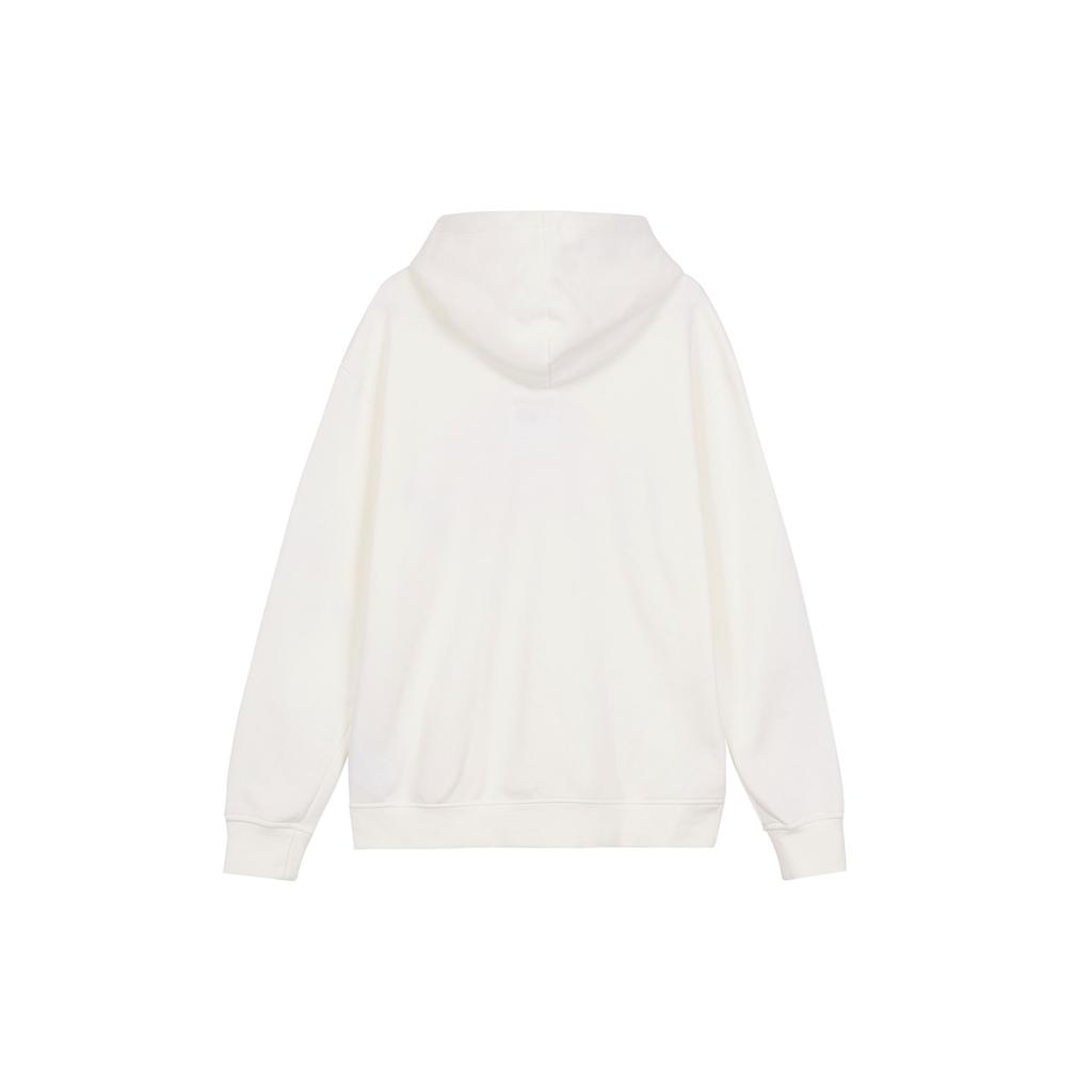 Jordan Casual Loose Hoodie With Letter Print Long Sleeve Pullover Men Tops White FD7416-133