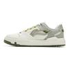 Common 80s Mens Low Top Skate Shoes White Green Soft Anti Slip AGCV051-3
