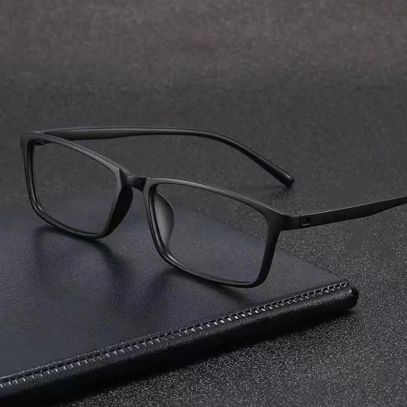 Tr90 Square Eyeglass Frame Ultra Light Portable Glasses Frame Eyewear Protection Empty Frame Without Pieces
