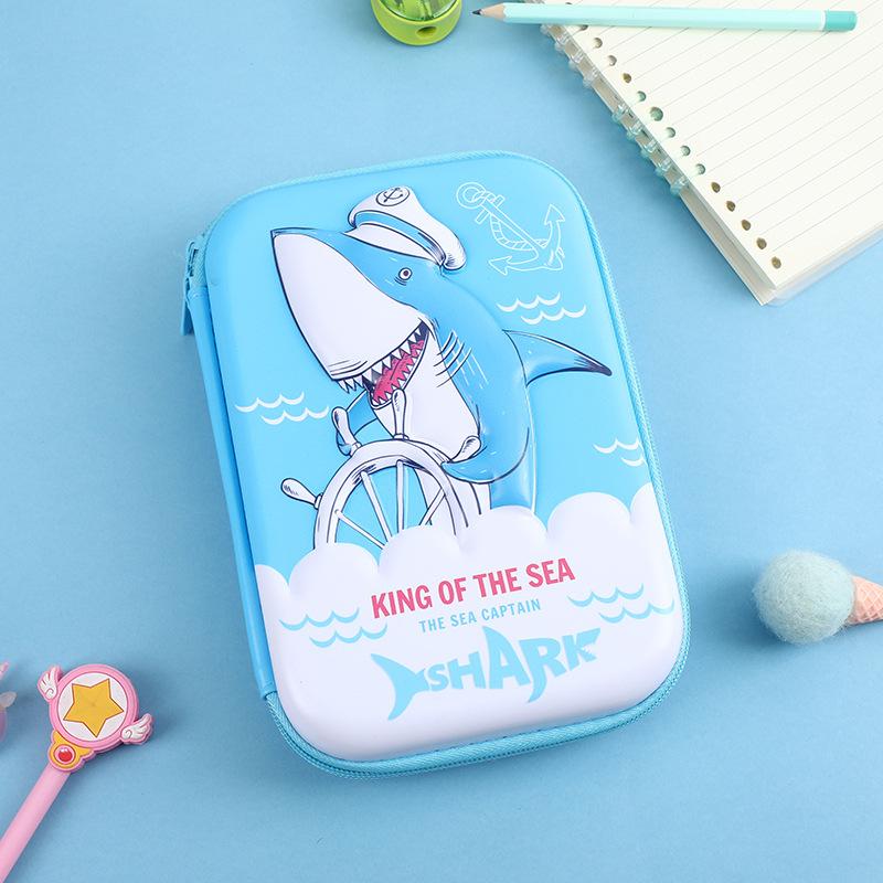 Eva 3D Cube Large Capacity Pencil Case Children'S Multifunctional Stationery Waterproof Pencil Box For Students Office Supplies