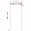 VidaXL Rideaux en voile avec œillets 2 pcs gris foncé 140x225 cm, rideau en filet, rideau transparent, voile de fenêtre, 4102079