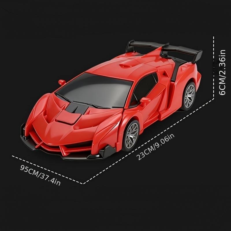 Transformable Remote-controlled Car, One-button Transformation and 360° Rotation for Car-robot, Suitable Gift for Children, Perf