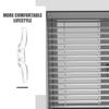 20Pcs Clear Dual-Hole Window Shade Cord Winder Roller Blind Retainer Transparent Pull Cord Organizer Baby Safety Ropes Cleat