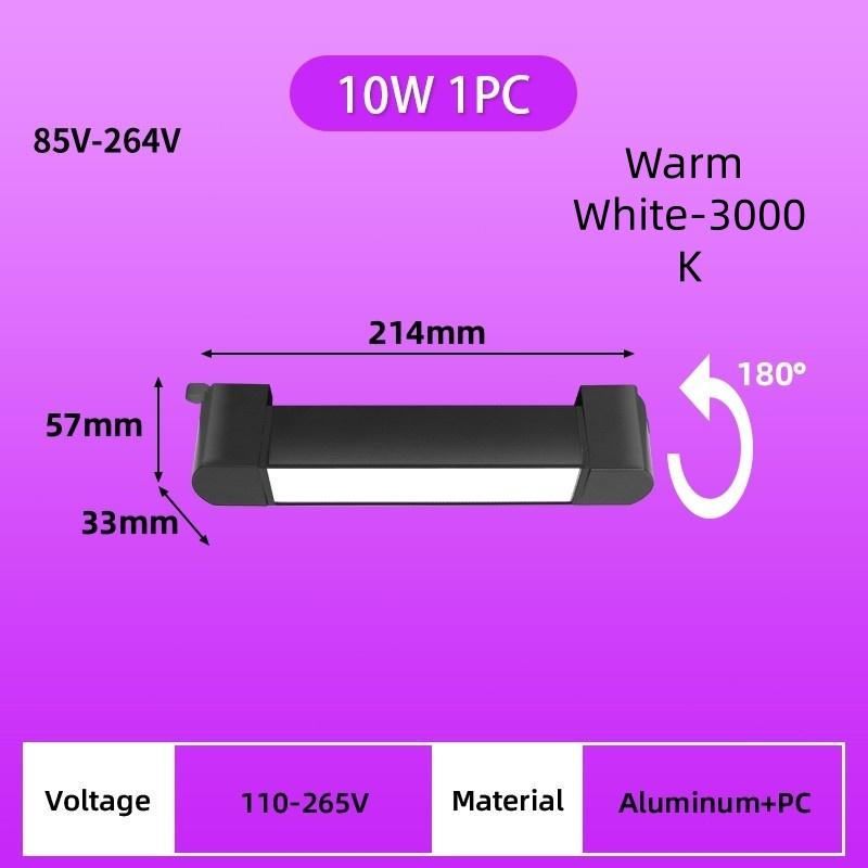 COB Rail Spotlight Living Room Bedroom Decor Lighting Fixture LED Track Light Aluminum Linear Track Ceiling Lamp