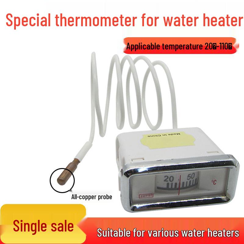 Commercial Water Heater & Dispenser with 20-110°C Thermometer and Probe Scale Display