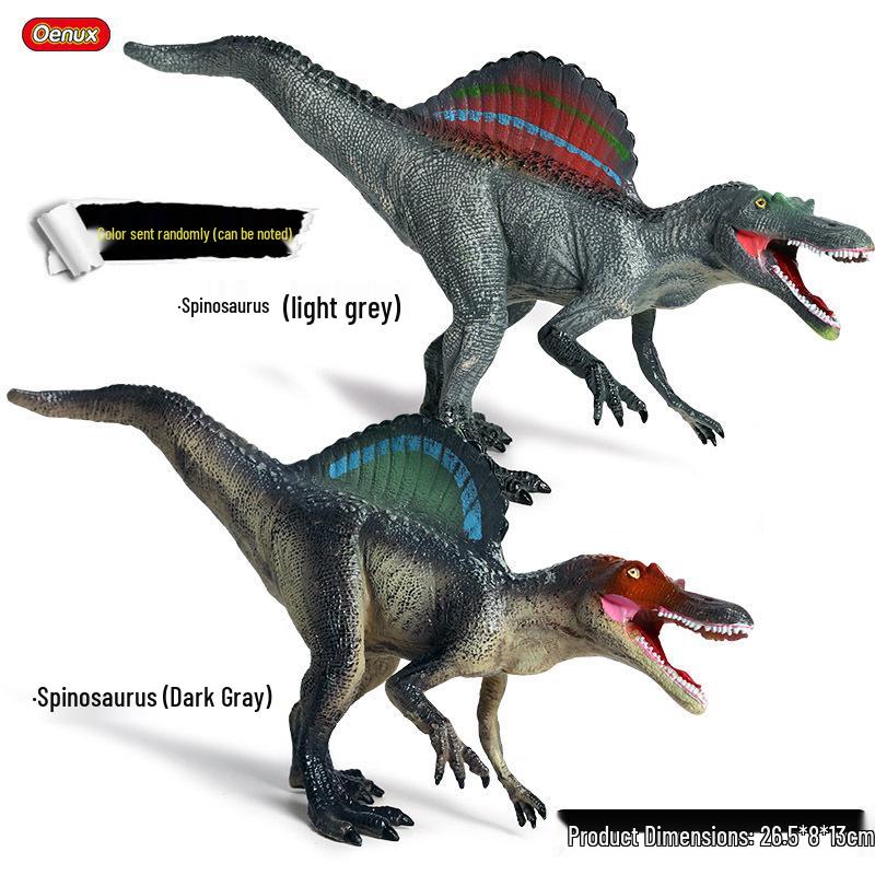 Jurassic Simulation Dinosaur Toys: Spinosaurus, Tyrannosaurus Rex, Mosasaurus