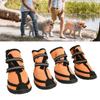 Dog Boots Waterproof Prevent Slipping Reflective   Outdoor Dog Shoes   Protector for Medium Large Dogs