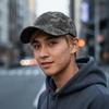 Adjustable Camo Peaked Cap Curved Brim Visor Sunscreen Hats Streetwear Hat  For Man Women Unisex