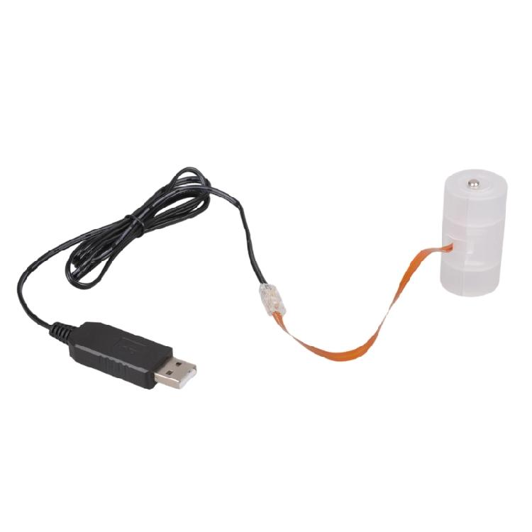 USB To LR14 C Battery Eliminators Replace Kit 5V To 6V Power Supply Converters 4 LR14 C Connect Cable