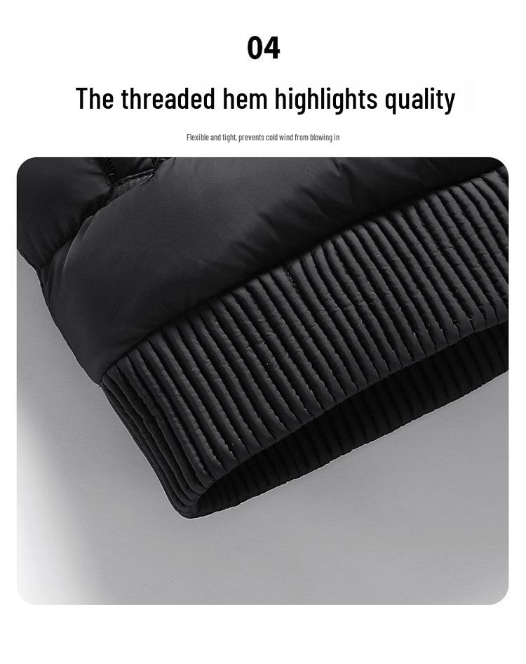 Men's Winter Thick Down Cotton Sports Vest Sleeveless Jacket 2025