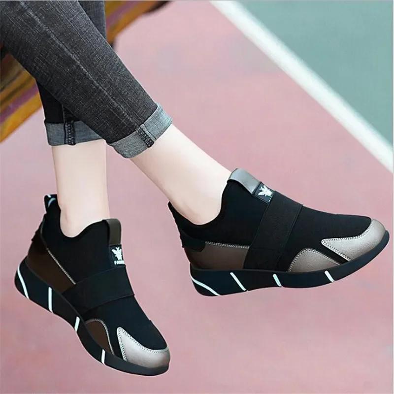 2025 Women Sneakers Ladies Vulcanized Casual Breathable Sport Shoes Mesh Flats Large Size Couple Shoes Women Shoes