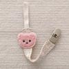 Portable Fabric Rope Dummy Nipple Clip Cartoon Anti-drop Pacifier Holder  Toddlers