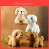 Portachiavi Giocattolo Peluche Cane Teddy con Imbottitura in Cotone PP per Bambini e Regalo