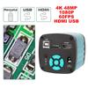 4K 48MP Video Microscope HDMI USB Industrial Microscope Camera Soldering Repair Image Collection Lens