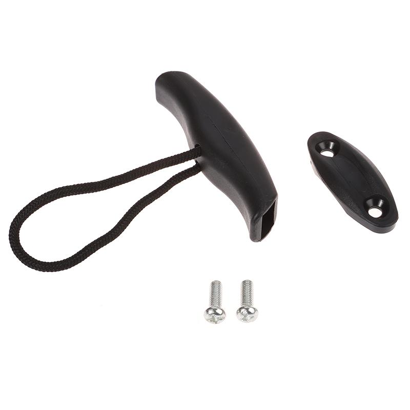 Universal Marine Kanu Kajak Pull Toggle Griff Beiboot Tragegriff T-Griff Mit Kordel Mit Schrauben Kajak Toggle Hand Pull Griff