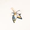 Women's Ribbon Bow  Fashion Weaving Silk Scarf Keychain Pendant Keyring Charm Bag Car Keychain Keychain Accessories