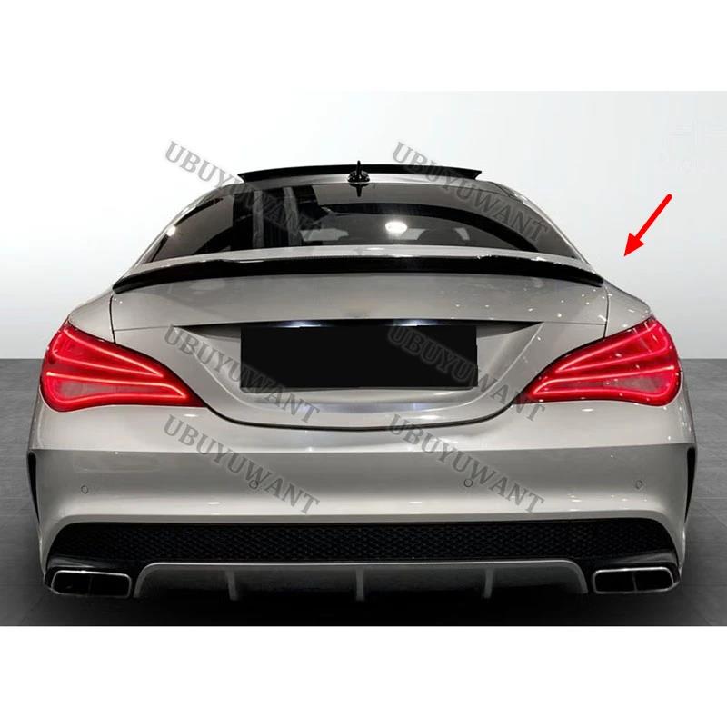 For Benz W117 FD Style CLA C117 Carbon Fiber Rear Trunk Spoiler 2013-UPGood product