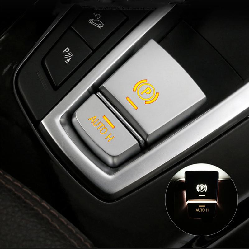 ABS Chrome Front Head Light Switch Button Cover Start Stop Engine Switch Button Trim Cover For BMW 5 Series 5GT F07 F10