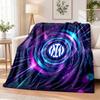 Borussia Dortmund Printed Flannel Blanket Warm Comfort Bed Throw For Indoor Home Decoration