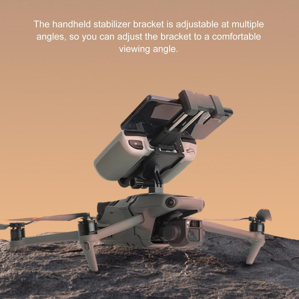 Drone Handheld Stabilizer Bracket Multi Angle Adjustable High Strength Grey Black for Mavic 3 RC?N1