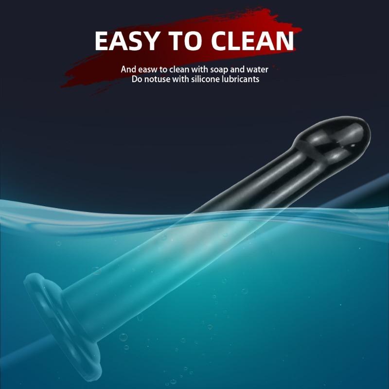 Long Dildos Black Anal Plug Butt Plug Prostate Massager For Women Men Adult Toys Sex Toys Stretching Anus Dilators Pleasure 18+
