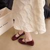 Fashion Shoes Woman Flats All-Match Oxfords British Style Dress Comfortable Leather Summer New Preppy Mary Janes British Style Shoes Wom