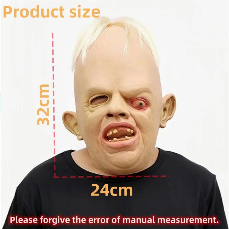 Horror Einäugiges Monster Maske Gruselig Schräges Auge Geist Latex Halloween Spukhaus Cosplay