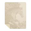 Horse Blanket Brown Blue Ivory Bedspread Modern Luxury Decorative For Sofa Throw Warm Living Room Bedding Home Decorations