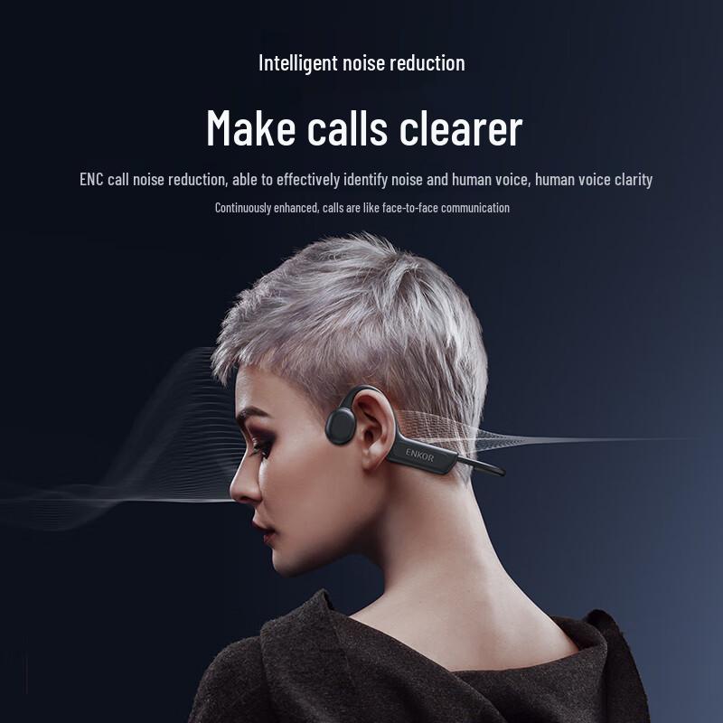 ENKOR EB103 Bone Conduction Sports Headphones with 32GB MP3