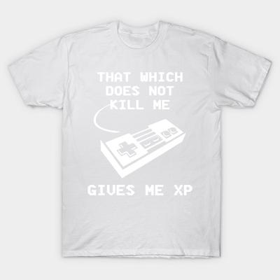 T Shirt Women That Which Does Not Kill Me Gives Me Xp Harajuku Print Kawaii Tshirt Summer Short Sleeve Female T-Shirt Top Tee