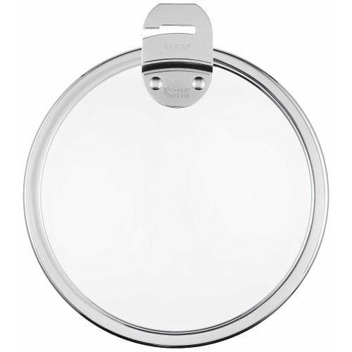 CRISTEL Flat Glass Lid, Tempered Glass, 20cm, K20SA [Official Japanese Product], Made In France