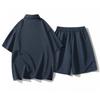 Plus Size Men's Casual And Versatile Men's Sports Two-piece Set
