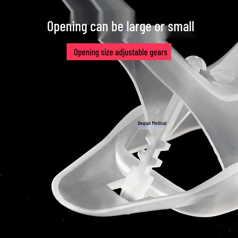 Spatule Vaginale Stérile à Usage Unique: Dilatateur gynécologique semi-transparent