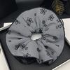 2025 High-End Retro Plaid Beaded Hair Tie for Women - Versatile Hair Accessory for Low Ponytails