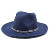 Spring And Summer Sunscreen Outdoor Sunshade Panama Hat Flat-Brimmed Retro Jazz Top Hat Men'S And Women'S Straw Hats