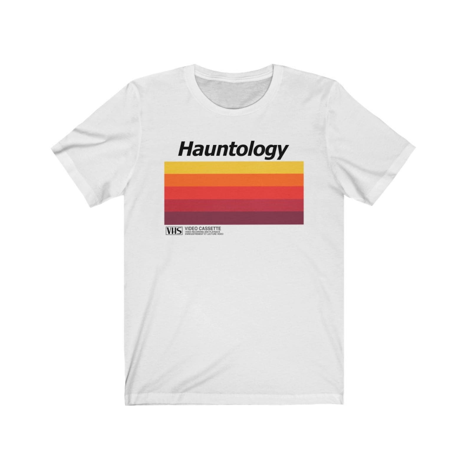 Hauntology Philosophy T-shirt (White Logo) 3XL