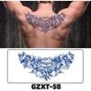 Waterproof Herbal Semi-Permanent Flower & Wings Sleeve Tattoo Sticker