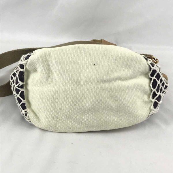 UGG Australia 2way Handbag Tote Brown Navy Off-White(USED)