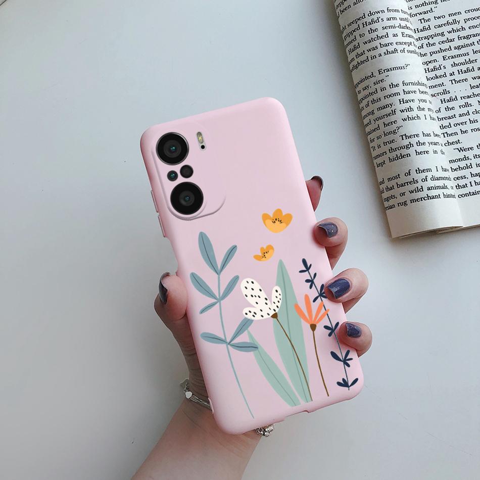 For Xiaomi POCO F3 Case Soft Back Cover Fashion Rainbow Love Heart Silicone Phone Protector Case For Xiaomi mi POCO F3 F 3 Funda