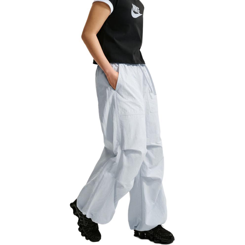 Nike As W Nsw Os Structured Solid Color Lace-Up Sports Casual Pants Women Pants IR1639043
