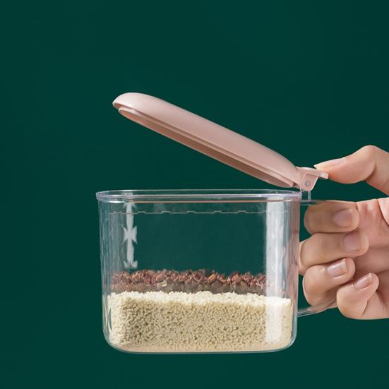 Distributeur De Sel/sucre 250 Ml – Doseur Précis Transparent Avec Contrôle Quantité – Pour Cuisine, Bar, Camping