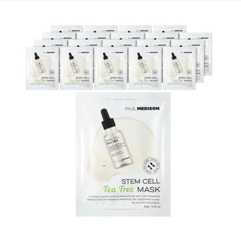 Paul Medison Stem Cell Tea Tree Mask Pack 20g*10ea/20ea
