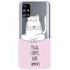 Clear Soft Cover for Samsung A31 A41 A51 A71 Case TPU Transparent Lovely Fashion Cases for Galaxy A71 Silicone Bumper Cat